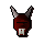 Red h'ween mask