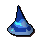 Infinity hat -Water-