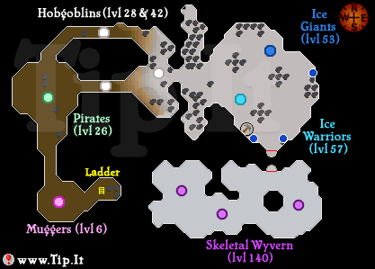 ice dungeon runescape maps caves frost dragon tip soulplay pirates resource dwarven mines monsters mugger