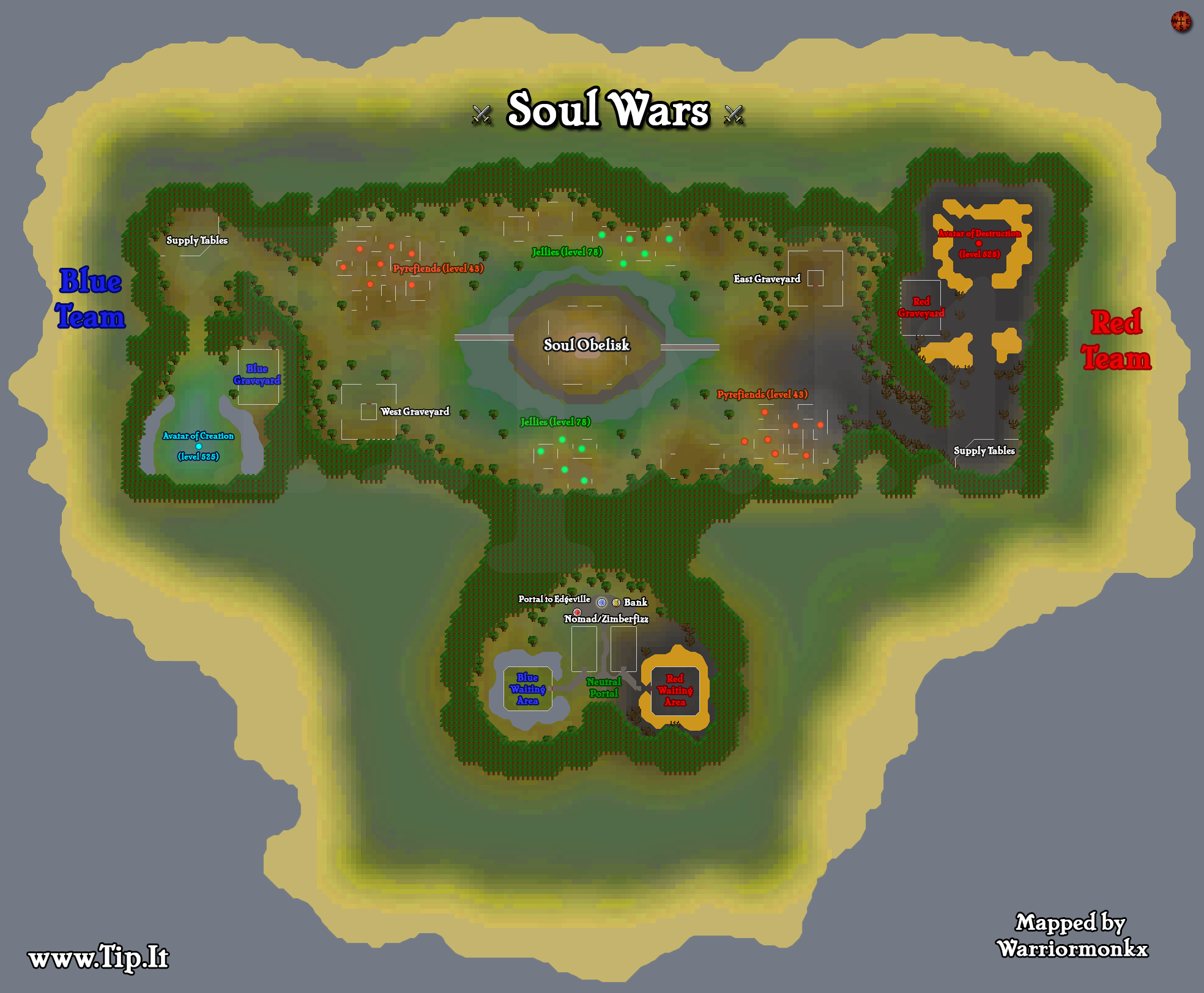 Soul Wars Map