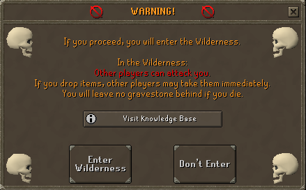 Beg WildernessWarning