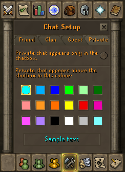 Beginner ChatColourOptions