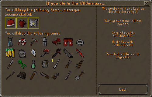 Beginner ItemsKeptDeath2