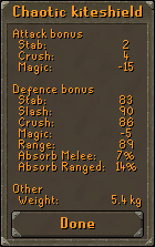 Item Stats
