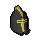 Elite Black Full Helm