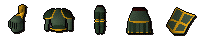 Adamant Gold Trimmed Armour