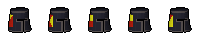 Black Heralded Helmets