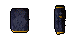 Gold Trimmed Blue D'hide 

Armour