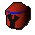 Red Decorative Head
