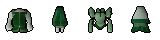 Green Elegant Costumes