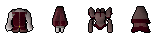 Red Elegant Costumes