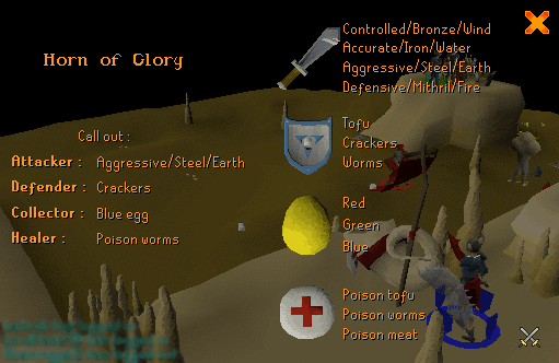 horn of glory interface pic