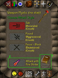 Magic Spell Auto-attack