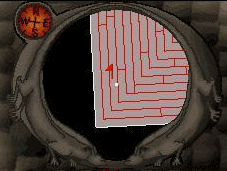 Mini-map of the maze