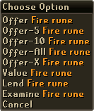 Trade options