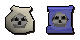 Meerkat pouch and Fetch Casket scroll