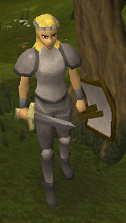 Warrior woman