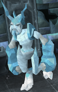Walking icecube