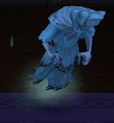 Terrifying ghost