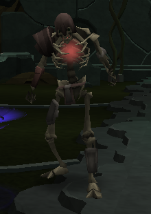 Skeleton bone thrower  -The World Wakes-