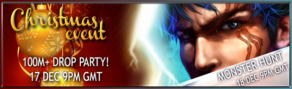 Christmas Event and Corporeal/Mole Monster Hunt