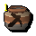 Decorated mining urn (r)