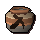 Decorated mining urn