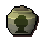 Fragile woodcutting urn (full)