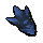 Blue dragonhide shield