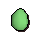 Bird's egg -green-