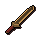 Finished bronze sword
