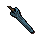 Off-hand rune sword