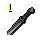 Off-hand mithril knife