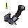Off-hand mithril throwing axe