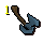 Off-hand rune throwing axe