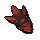 Red dragonhide shield