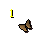 Bronze idol legs