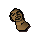 Incomplete bronze idol -bh-