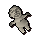 Grinning ivory idol