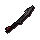 Off-hand black scimitar