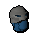 Sapphire golem head