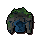 Sapphire golem torso