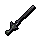 Off-hand fractite longsword