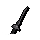 Off-hand fractite rapier