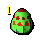 Green jadinko egg