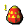 Red jadinko egg