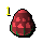 Pure red jadinko egg