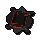Black shield throwing disc case