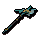 Attuned crystal halberd