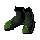 Green dragonhide boots